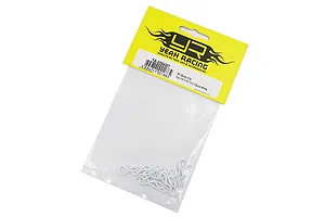 Yeah Racing 1/10 1/8 White Body Pins 10Pcs image 38498