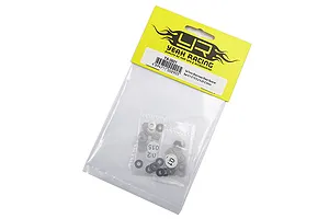 Yeah Racing Stainless Steel 3x7mm Washer Shim Set 0.1, 0.15, 0.2, 0.25, 0.3mm image 38525