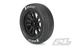 Pro-Line 2.2" Pomona Drag Spec Front Black Rims 2Pcs image 38534