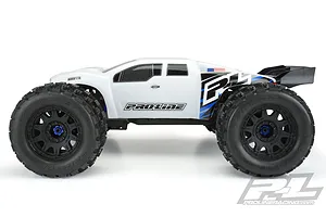 Pro-Line 1/8 E-Revo 2.0 Brute Bash Armor Pre-Cut White Painted Body Shell image 38573