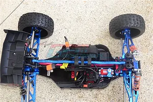 GPM Red Aluminium ARRMA Talion Centre Chassis Brace image 38694