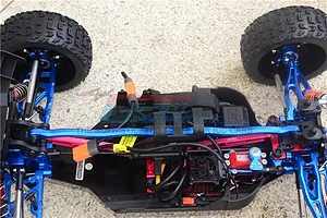 GPM Red Aluminium ARRMA Talion Centre Chassis Brace Kit 3Pc image 38698