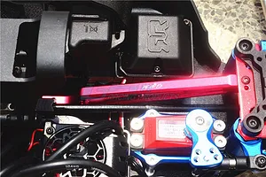 GPM Red Aluminium ARRMA Talion Front Chassis Brace image 38705