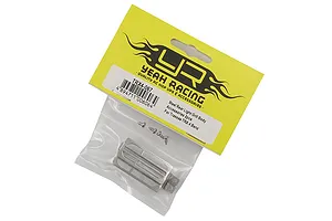 Yeah Racing steel rear light grill set for Traxxas TRX-4 G 500 in original yellow and white retail packaging.