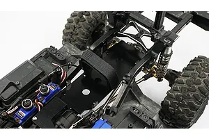 Yeah Racing Black Aluminium TRX-4 Low Centre Of Gravity Battery Plate Kit w/ Hardware image 38864