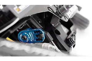Yeah Racing Blue Aluminium Servo Horn w/ Built in Servo Saver image 38876