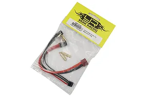 Yeah Racing 2S 7.4v LiPo Battery Charging Lead w/ Deans Plug & 4mm, 5mm Angled Bullet Plugs image 38886
