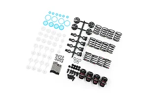Yeah Racing 1/10 Black Aluminium Qutus Challenger Touring M-Chassis 50mm Shocks 4Pcs image 38905