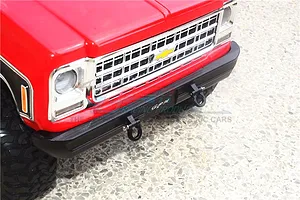 GPM Black Aluminium TRX-4 Chevy Blazer Front Bumper w/ D-Ring image 39027