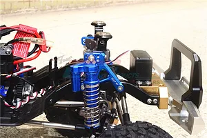 GPM Blue Aluminium TRX-4 Front Adjustable Shock Tower 2Pcs image 39034