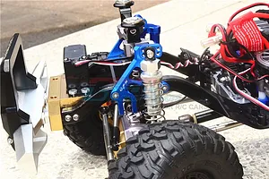 GPM Blue Aluminium TRX-4 Front Adjustable Shock Tower 2Pcs image 39035