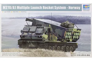 Trumpeter 1/35 Norway M270/A1 Multiple Launch Rocket System Scaled Plastic Model Kit