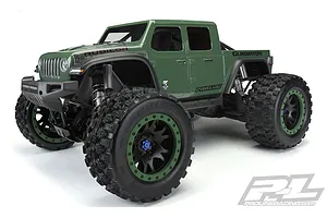 Pro-Line 1/5 Traxxas X-Maxx Jeep Rubicon Unpainted Body Shell image 39123