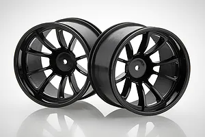 HSP 3.1" Black Truck Rims 2Pcs image 39154