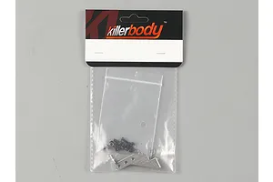 Killerbody 1/10 SCX10 & SCX10 II Stainless Steel Bumper Mount Kit for 4.72" Tyres image 39222