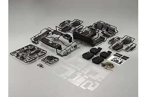 Killerbody 1/10 Toyota Land Cruiser Cockpit Set image 39226