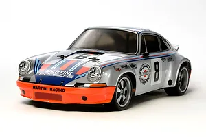 Tamiya 1/10 Porsche 911 Carrera RSR Racing Unpainted Body Shell w/ Decals image 39378