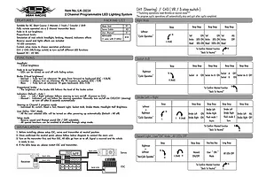 Yeah Racing 1/10 Complete 2 Channel Programmable LED Unit image 39501