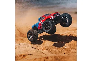 ARRMA Granite 4x4 BLX 3S RC Monster Truck Electric Brushless 4WD 1/10 Scale RTR - Red image 39563