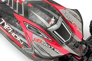 ARRMA 1/8 TYPHON V4 Red Painted Body Shell image 39799