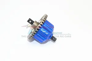 GPM Blue Aluminium Maxx 4S Differential Case Set w/ Screws image 39824