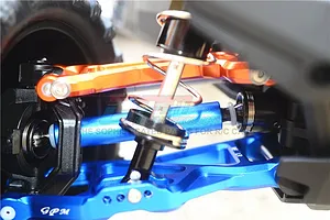 GPM Blue Harden Steel Maxx 4S Complete Set of Front & Rear Universal Drive Shafts 4Pcs image 39845