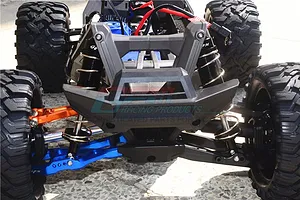 GPM Blue Aluminium Front/Rear Adjustable Shocks 2Pcs image 39860