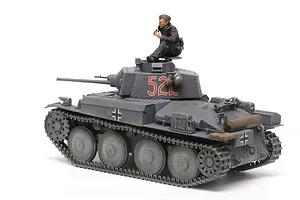 Tamiya 1/35 German Panzerkampfwagen 38T Ausf. E/F Tank Scaled Plastic Model Kit image 40126