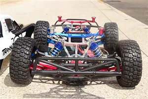 GPM Aluminium LCG Front & Rear Shock Set 4Pcs - Blue image 40151