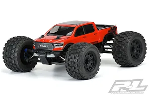 Pro-Line 1/8 2020 Ram Rebel 1500 Pre-Cut Unpainted Body Shell w/ Extended Body Mounts image 40313