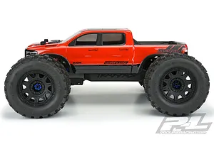 Pro-Line 1/8 2020 Ram Rebel 1500 Pre-Cut Unpainted Body Shell w/ Extended Body Mounts image 40314