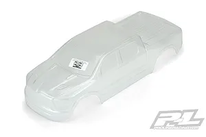Pro-Line 1/8 2020 Ram Rebel 1500 Pre-Cut Unpainted Body Shell w/ Extended Body Mounts image 40319