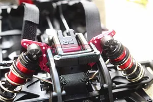 GPM Red Aluminium ARRMA Limitless & Infraction Rear Shock Tower image 40330