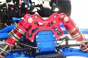 GPM Red Aluminium ARRMA Talion Front Shock Tower image 40336