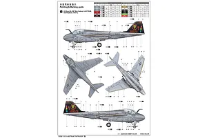 Trumpeter 1/32 A-6E/Tram Intruder Jet Scaled Plastic Model Kit image 40377