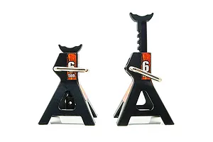 Yeah Racing Black 1/10 Height Adjustable Car Jack 2Pcs image 40430