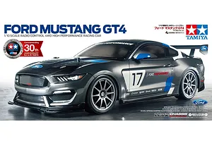 Tamiya TT-02 Ford Mustang GT4 RC Car Electric 4WD 1/10 Scale Kit image 40594