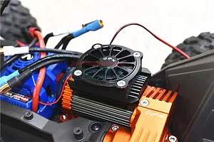GPM Blue Aluminium Maxx 4S 40x40mm Motor Cooling Fan image 40608