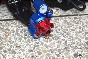 GPM Red Aluminium Clawed Wheel Hexes 4Pcs w/ +6mm Off-Set image 40618