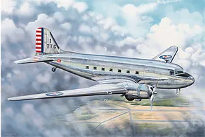 Trumpeter 1/48 C-48C Skytrain Transport Aircraft Scaled Plastic Model Kit image 40664