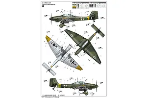 Trumpeter 1/32 Junkers Ju-87D Stuka Bomber Scaled Plastic Model Kit image 40698