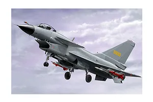 Trumpeter 1/48 PLAAF J-10A Vigorous Dragon Fighter Jet Scaled Plastic Model Kit image 40713