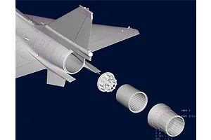 Trumpeter 1/48 PLAAF J-10A Vigorous Dragon Fighter Jet Scaled Plastic Model Kit image 40720