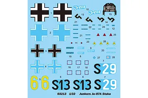 Trumpeter 1/32 Junkers Ju-87A Stuka Bomber Scaled Plastic Model Kit image 40746