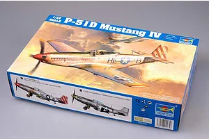 Trumpeter 1/32 P-51D Mustang IV Fighter Scaled Plastic Model Kit image 40747