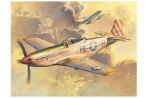 Trumpeter 1/32 P-51D Mustang IV Fighter Scaled Plastic Model Kit image 40748
