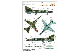 Trumpeter 1/32 MiG-23MLD Flogger-K Fighter Jet Scaled Plastic Model Kit image 40765