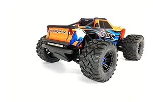 T-Bone Racing Black Traxxas Maxx 4S Rear XV4 Bumper image 40797