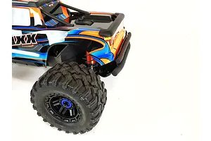 T-Bone Racing Black Traxxas Maxx 4S Rear XV4 Bumper image 40798