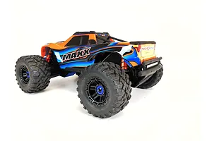 T-Bone Racing Black Traxxas Maxx 4S Rear XV4 Bumper image 40800